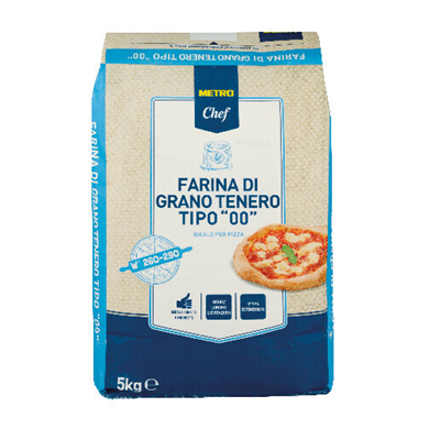 METRO Chef Farina di grano tenero tipo 00 W260-290 conf. 5 kg