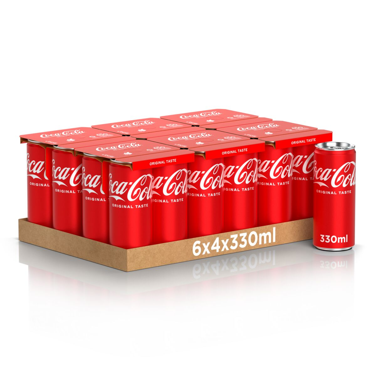 COCA COLA Bibita 24 lattina SLEEK 33 cl