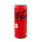 Coca-Cola ZERO Bibita 24 lattina SLEEK 33 cl