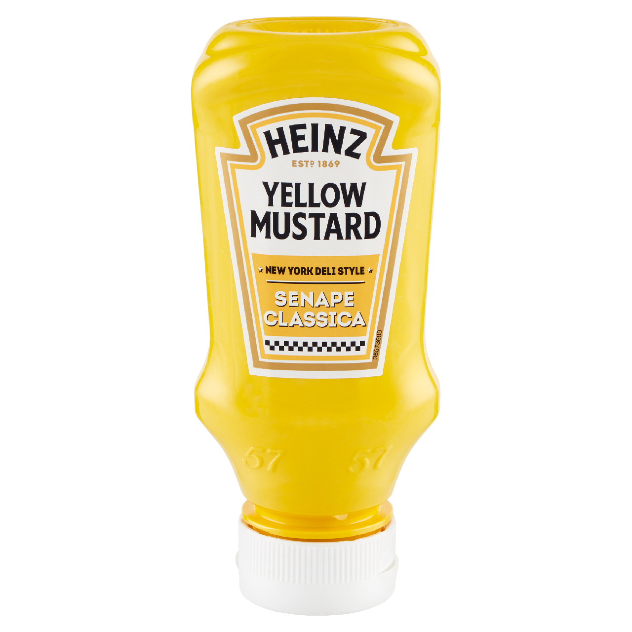 HEINZ Mostarda Topdown 1 squeeze 220 ml