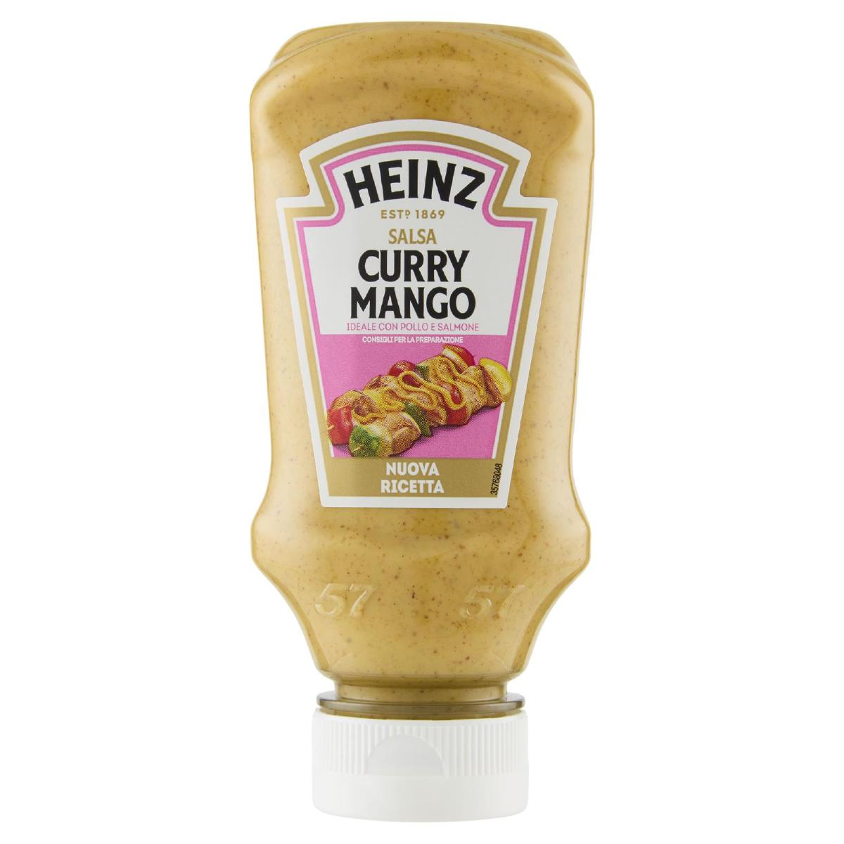HEINZ Salsa Curry Mango 1 squeeze 22 cl