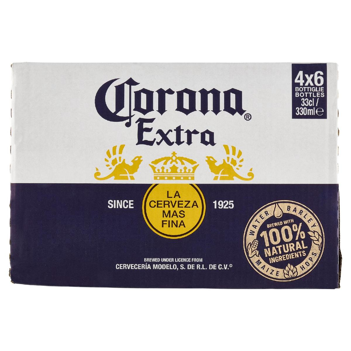 CORONA Birra Lager 24 bott. VAP 33 cl