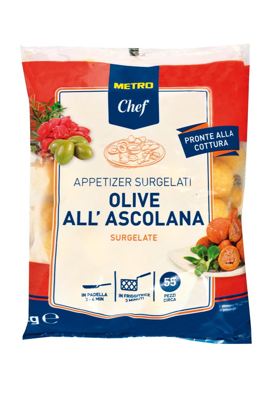 METRO Chef Olive all'ascolana surgelate 1 conf. 1 kg