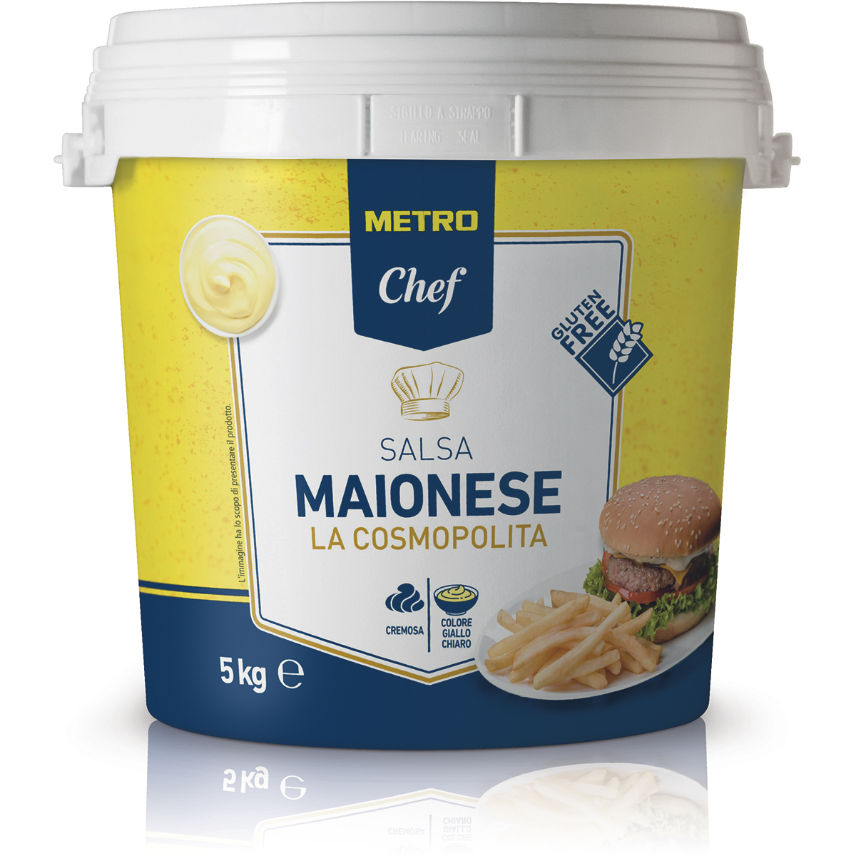 METRO Chef Maionese La Cosmopolita 1 secchiello 5 kg