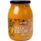 CARBONE Passata rustica di datterino giallo 1 vaso 1062 g