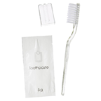 METRO PROFESSIONAL Kit igiene orale spazzolino/ dentifricio monouso 1 conf. 30 pezzi