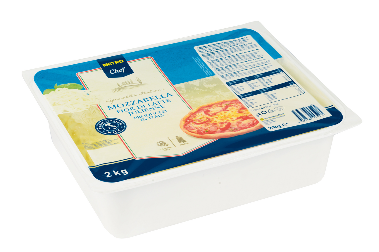METRO Chef Mozzarella julienne 1 conf. 2 kg