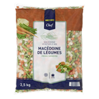 METRO Chef Овощная смесь Македонская замороженная 2,5 кг