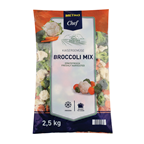 METRO Chef Замороженное брокколи микс 2,5 кг