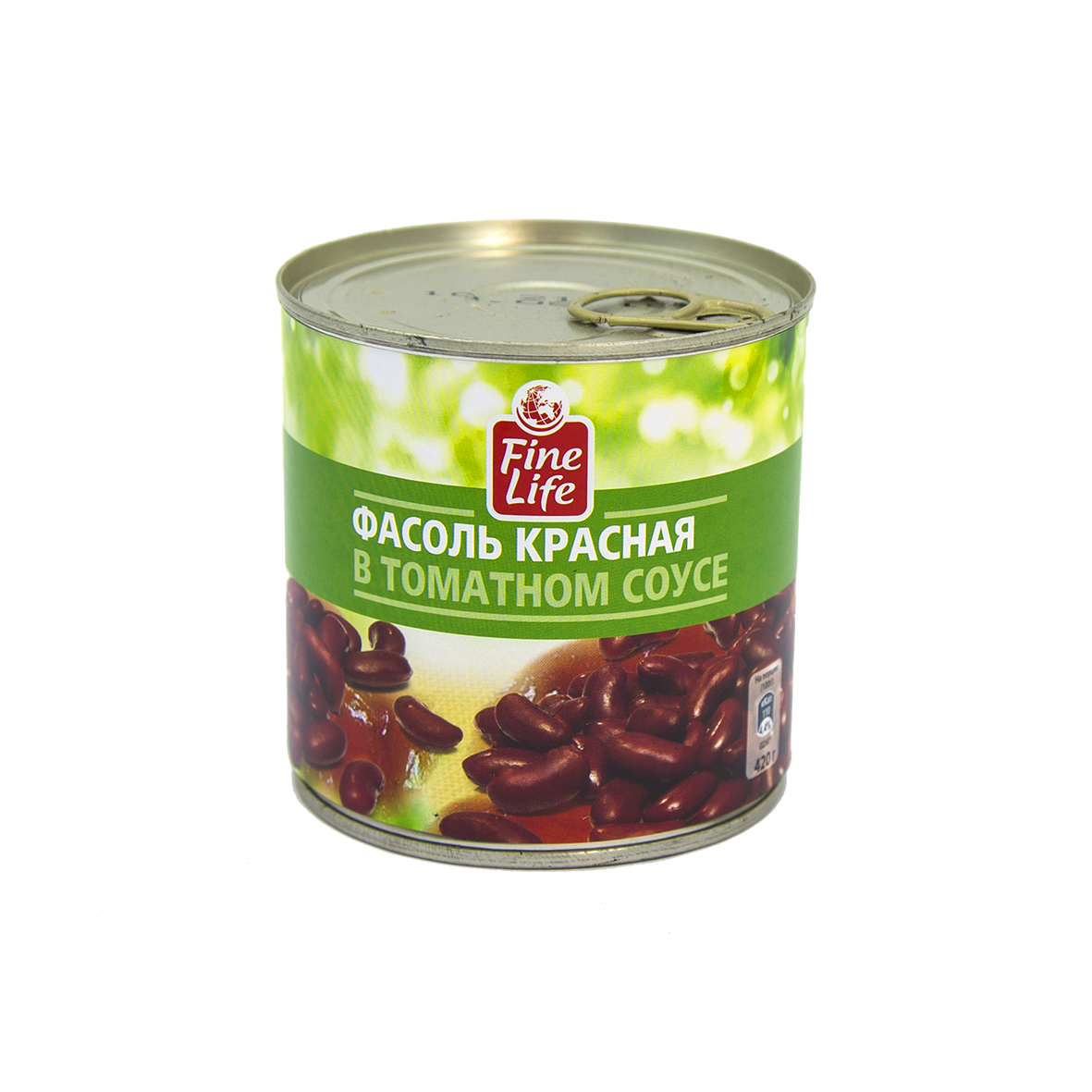 Fine Life Фасоль красная в томатном соусе 400 г