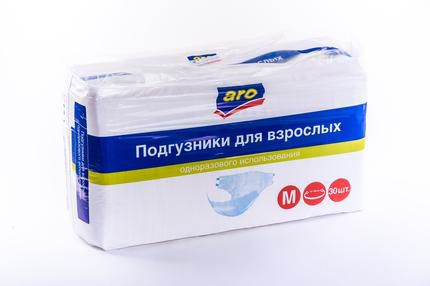 aro Подгузник для взрослых М 30 шт