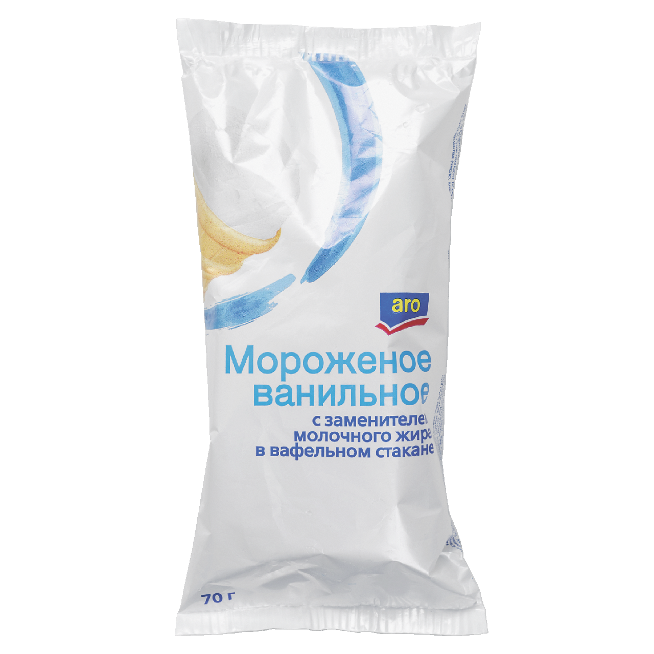 aro Мороженое ванильное стаканчик 70 г