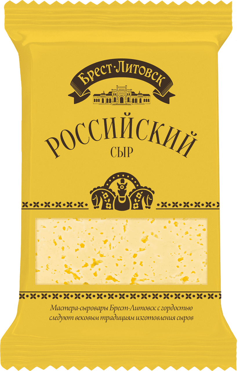 БРЕСТ ЛИТОВСК Сыр Российский 200 г