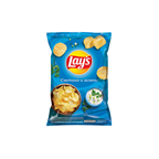 LAY'S Чипсы сметана зелень 140 г