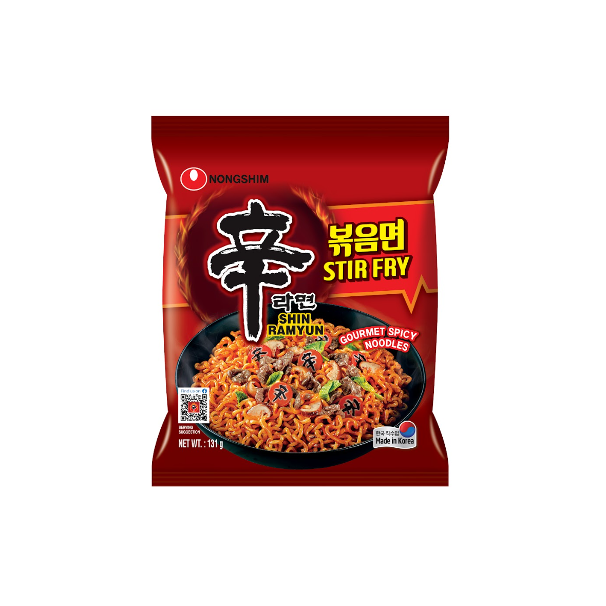 NONGSHIM Лапша шин жареная 131 г
