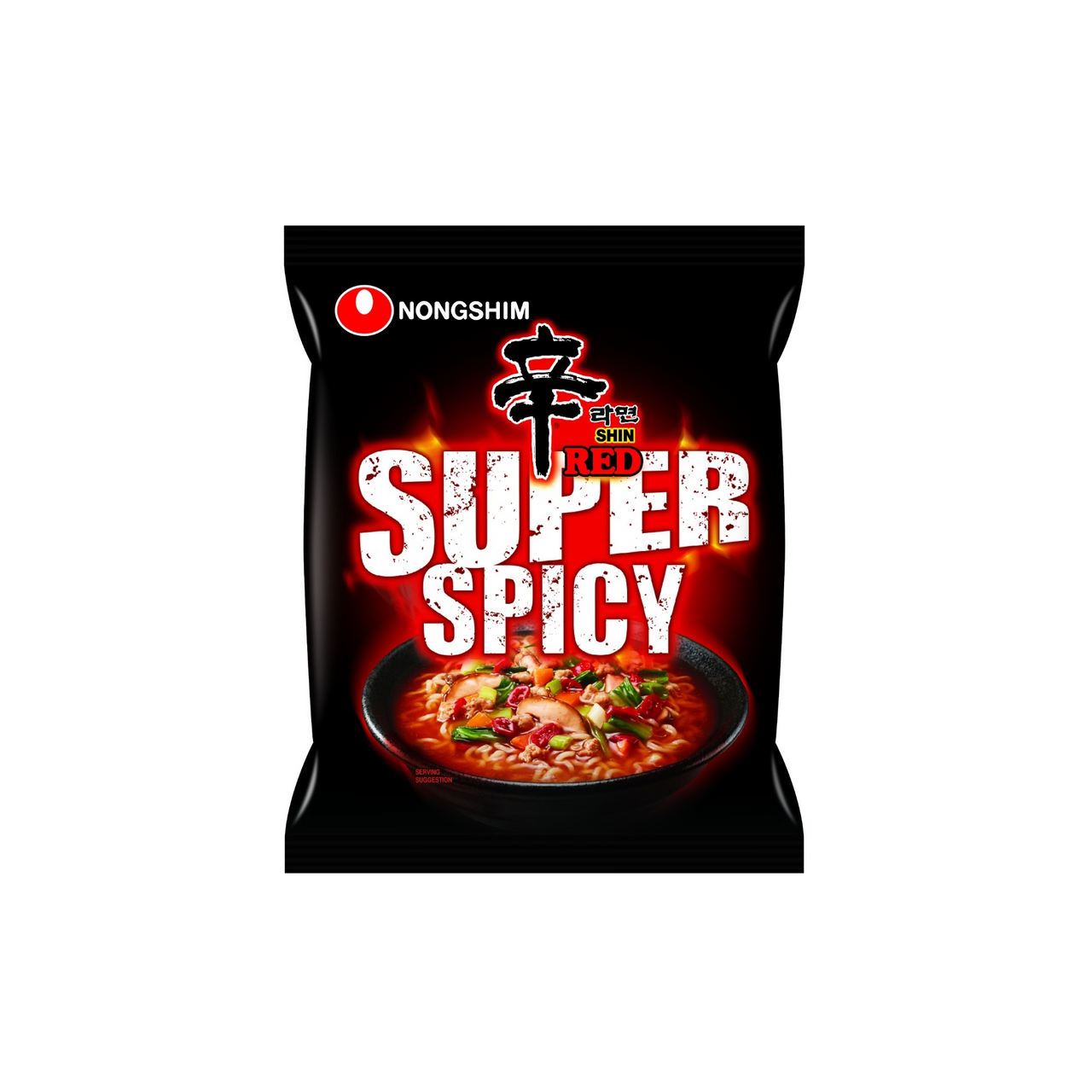 NONGSHIM Лапша шин красная острая 120 г