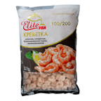 ELITE FISH Креветки салатные 100/200 очищенные бланшированные 1 кг