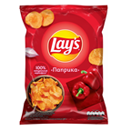 LAY'S Картофельные чипсы со вкусом паприки 70 г