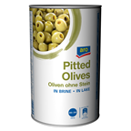 aro Оливки зеленые без косточки 4,25 л