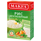 MAKFA Рис шлифованный круглозерный 400 г