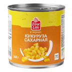 FINE LIFE Кукуруза Сахарная 340 г