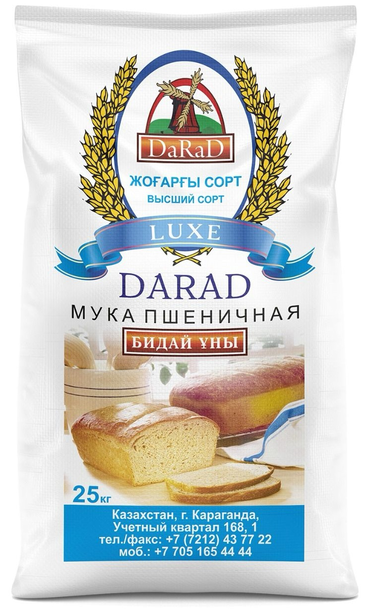DARAD Мука пшеничная высший сорт 25 кг