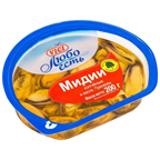 VICI Мидии копченные охлажденные в масле 200 г