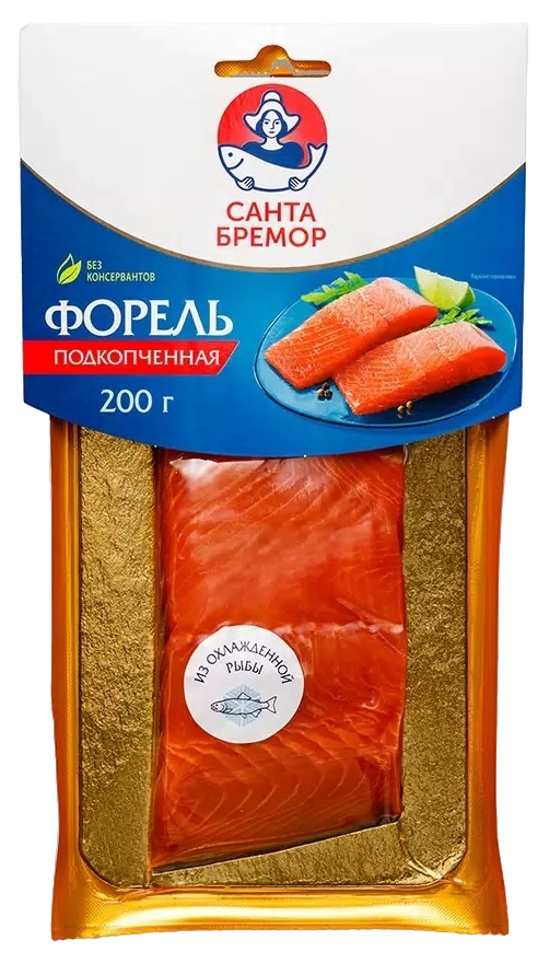 САНТА БРЕМОР Форель филе кусковая 200 г