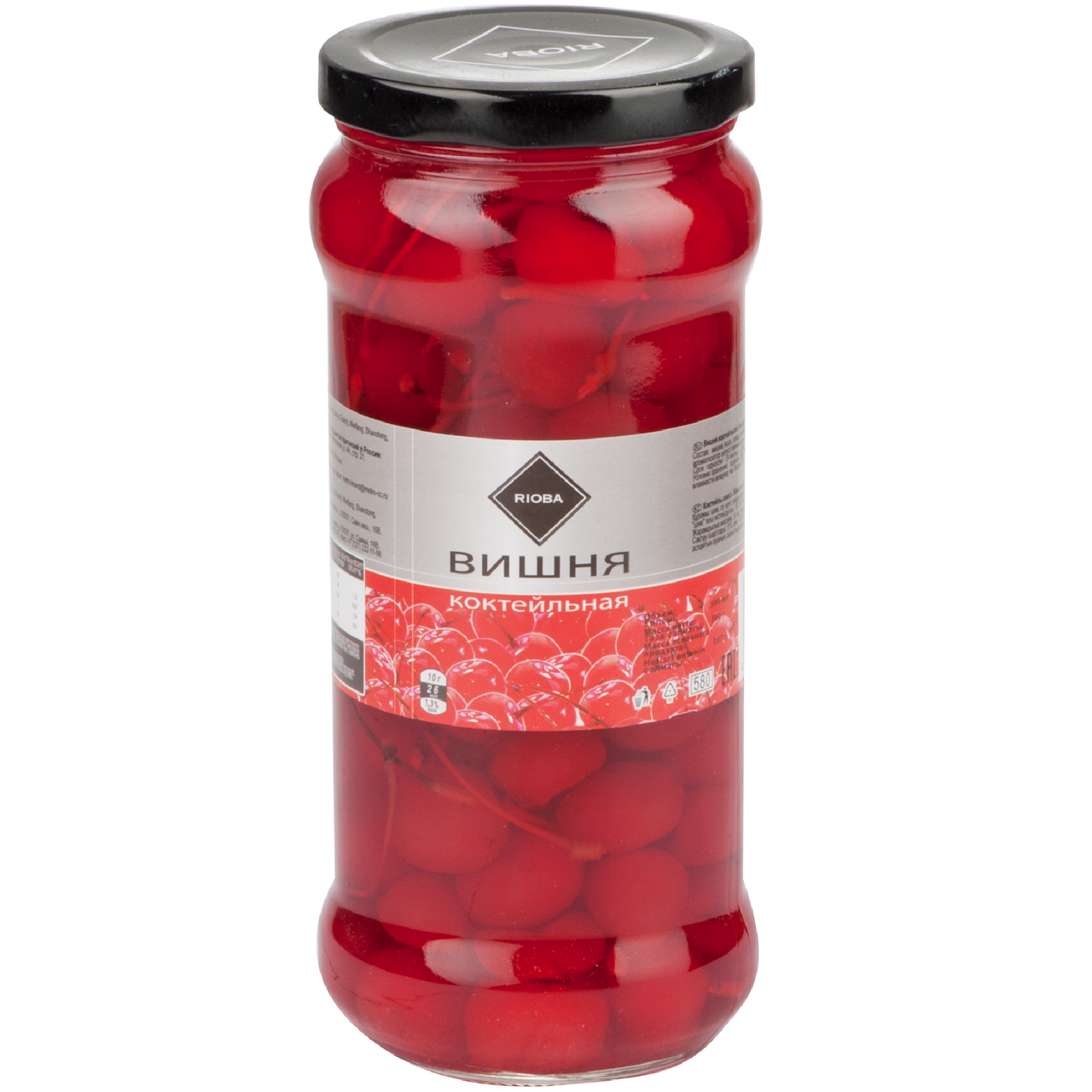 RIOBA Коктейльная вишня 560 г