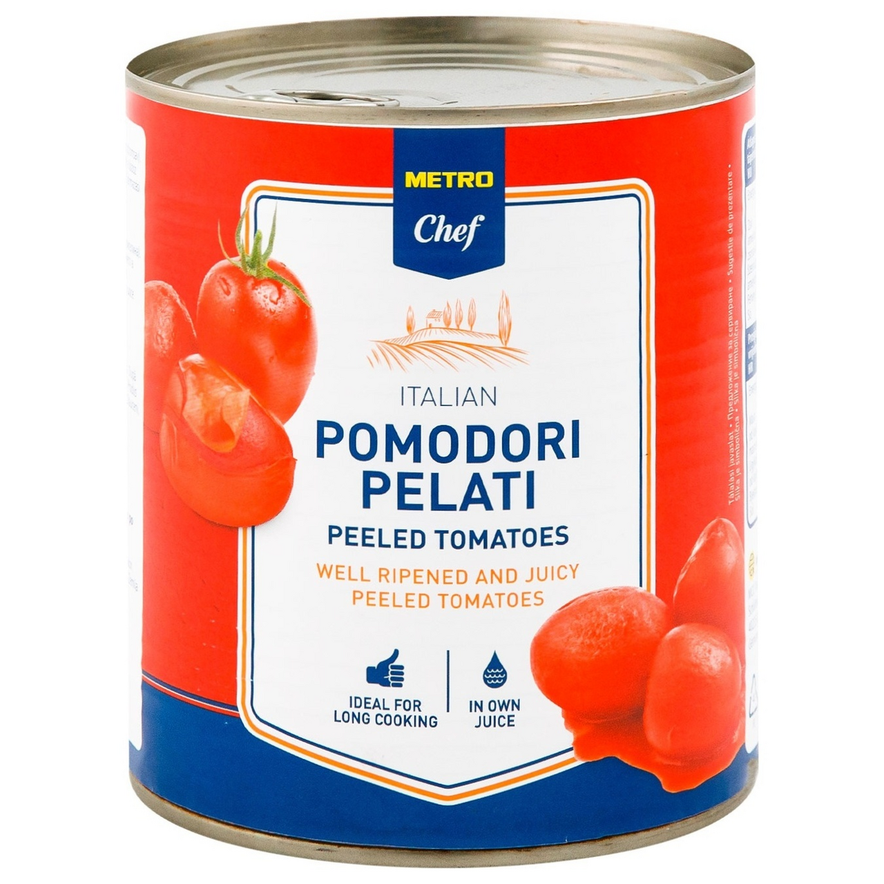 METRO Chef Rosii Decojite 800g