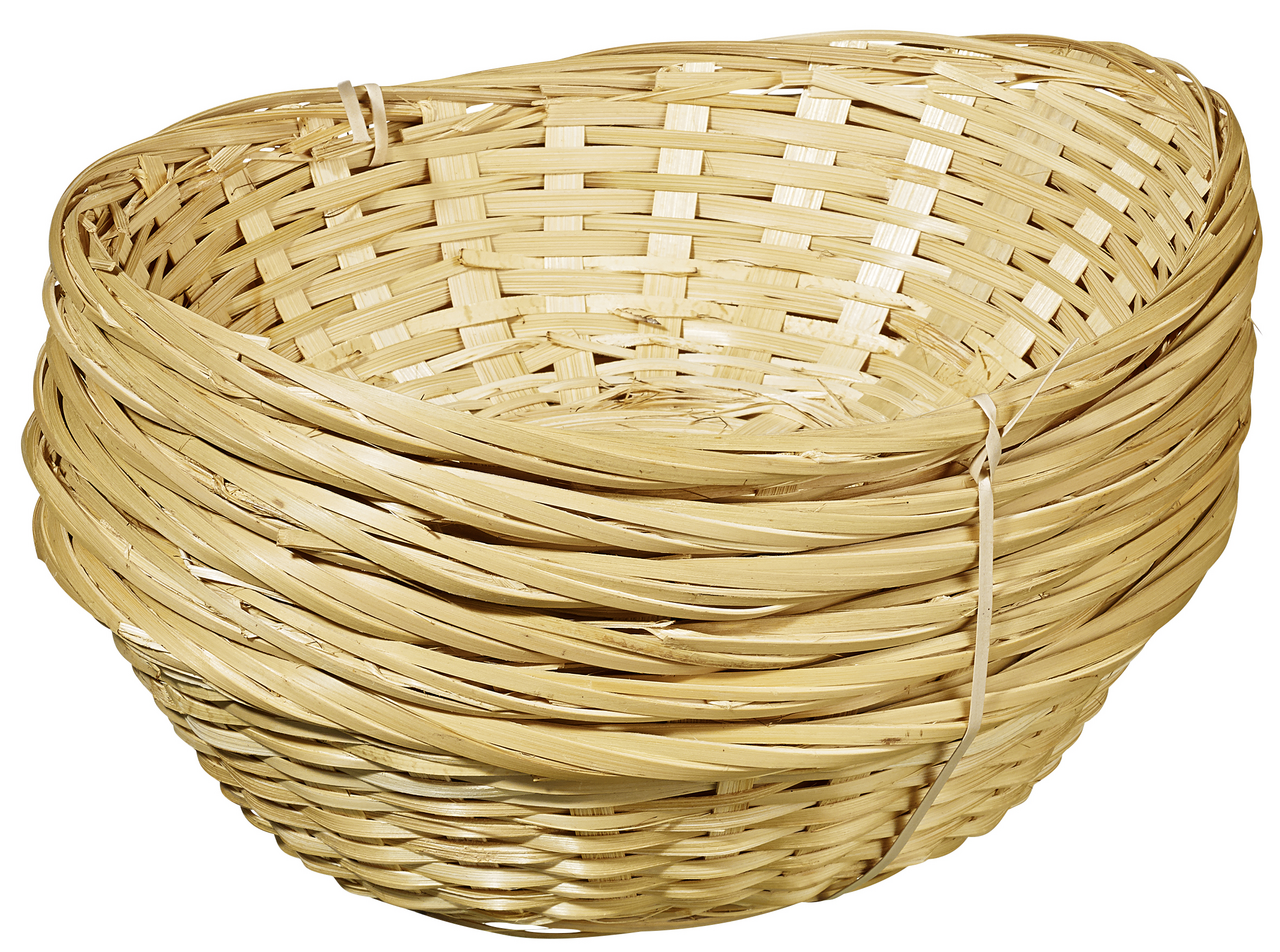aro set 6buc cos ratan oval 27x20cm