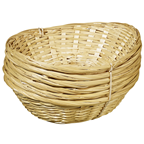 aro set 6buc cos ratan oval 27x20cm