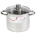 aro cratita inox cu capac 5l 20cm