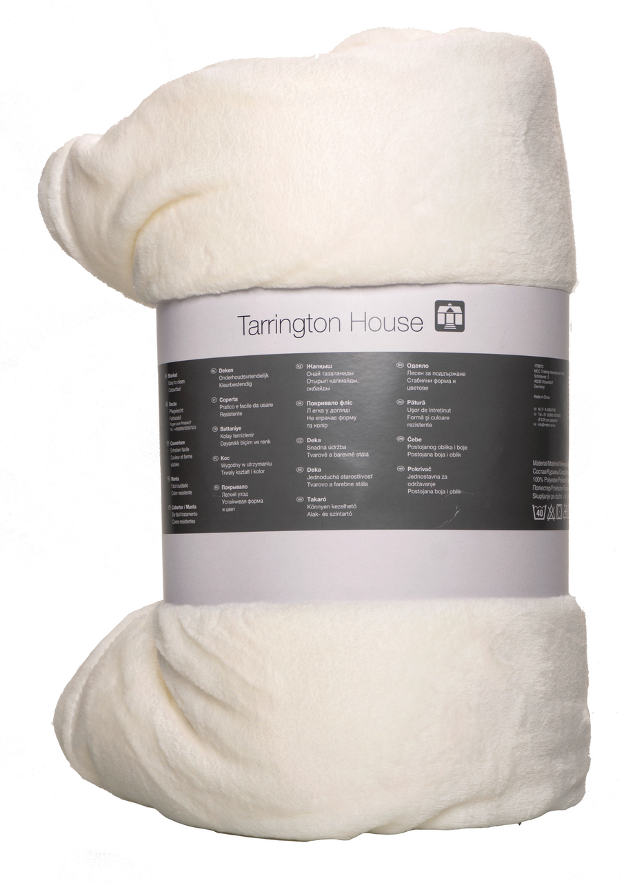 Tarrington House Patura microfibra 200x220cm ivory