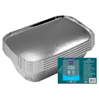 METRO PROFESSIONAL Caserole Aluminiu Cu Capac 10buc x 0,7l