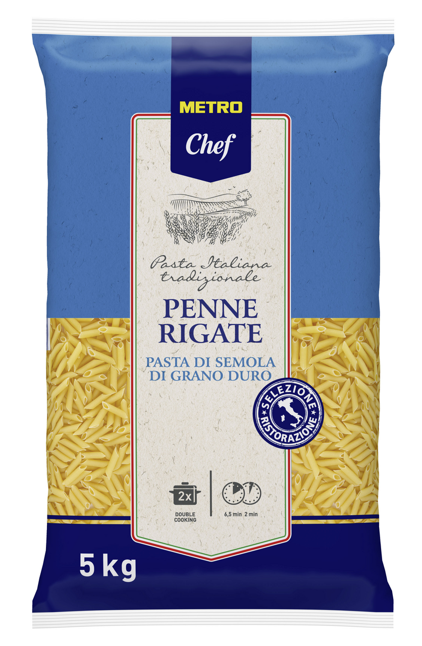 METRO Chef Paste Penne Rigate 5kg