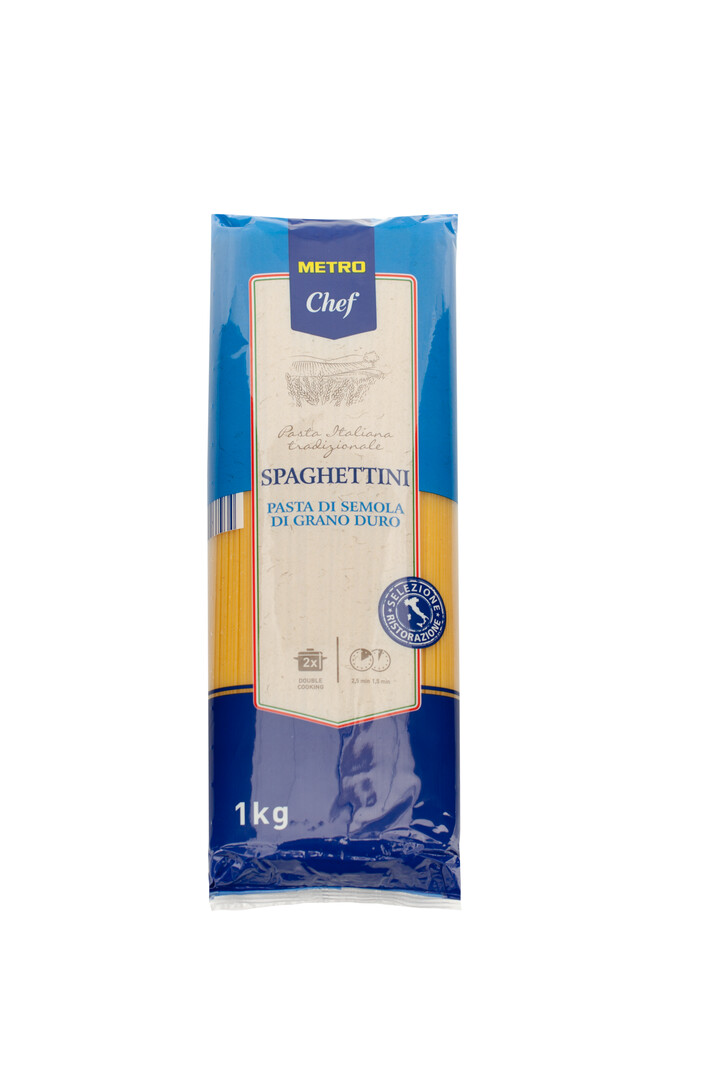 METRO Chef paste fainoase spaghettini 1kg