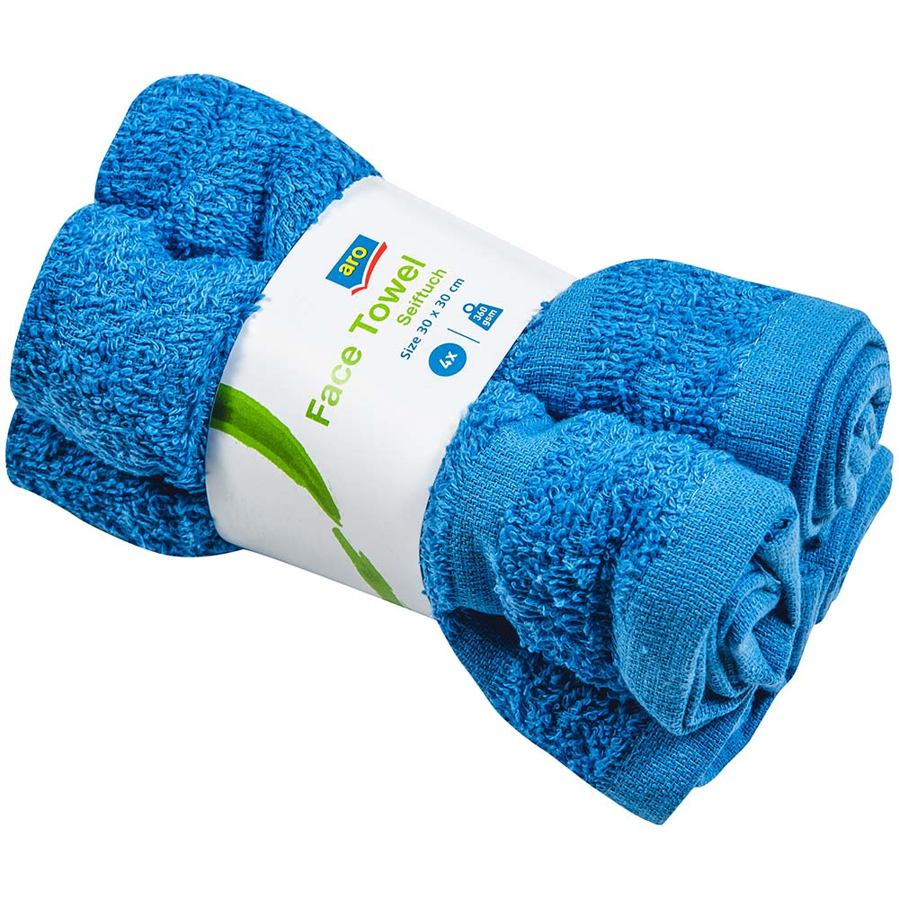 aro Set 4buc prosop 30x30cm blue