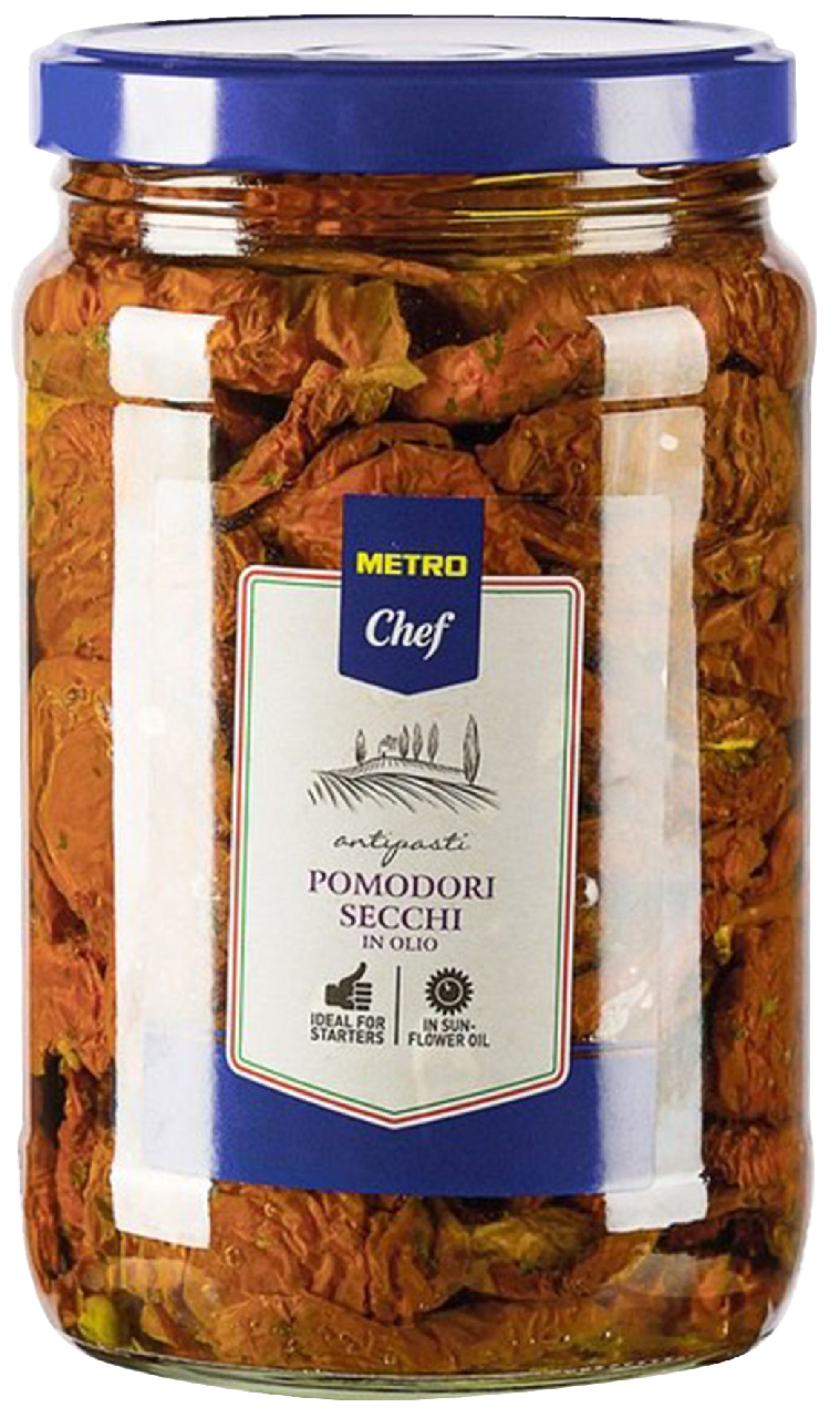 METRO Chef rosii uscate in ulei 660g