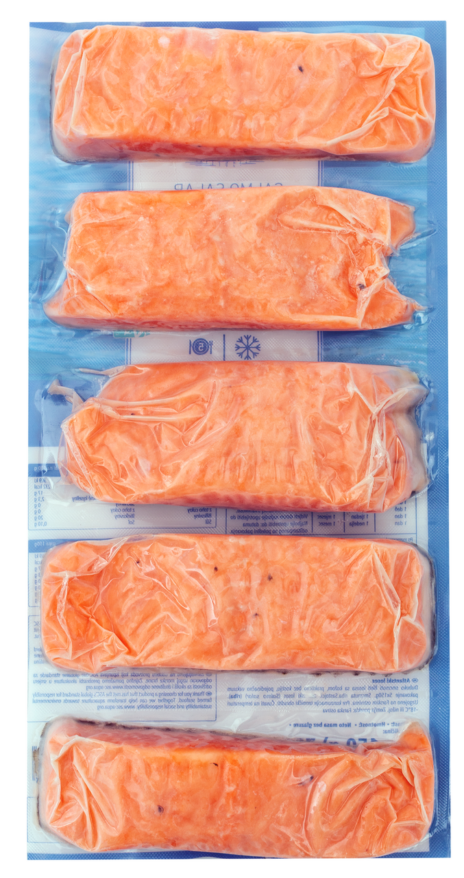 METRO Chef File Somon Atlantic Congelat 5x150g 750g