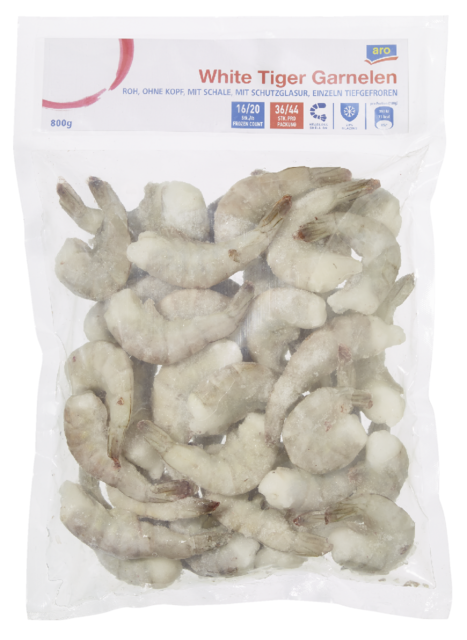 aro Creveti Cruzi 16/20 Congelati 800g
