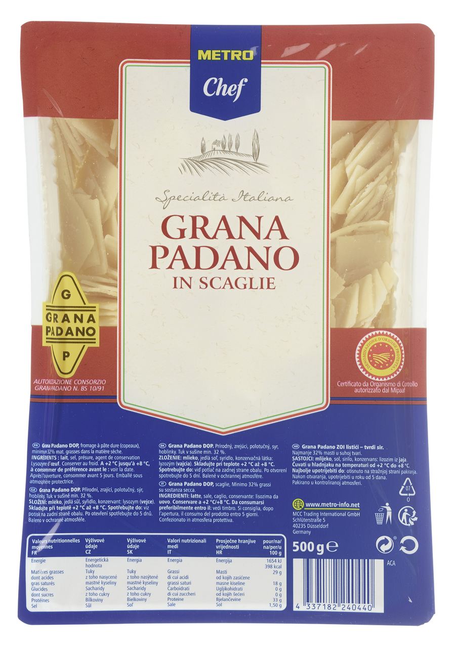 METRO Chef Grana Padano Fulgi 500g