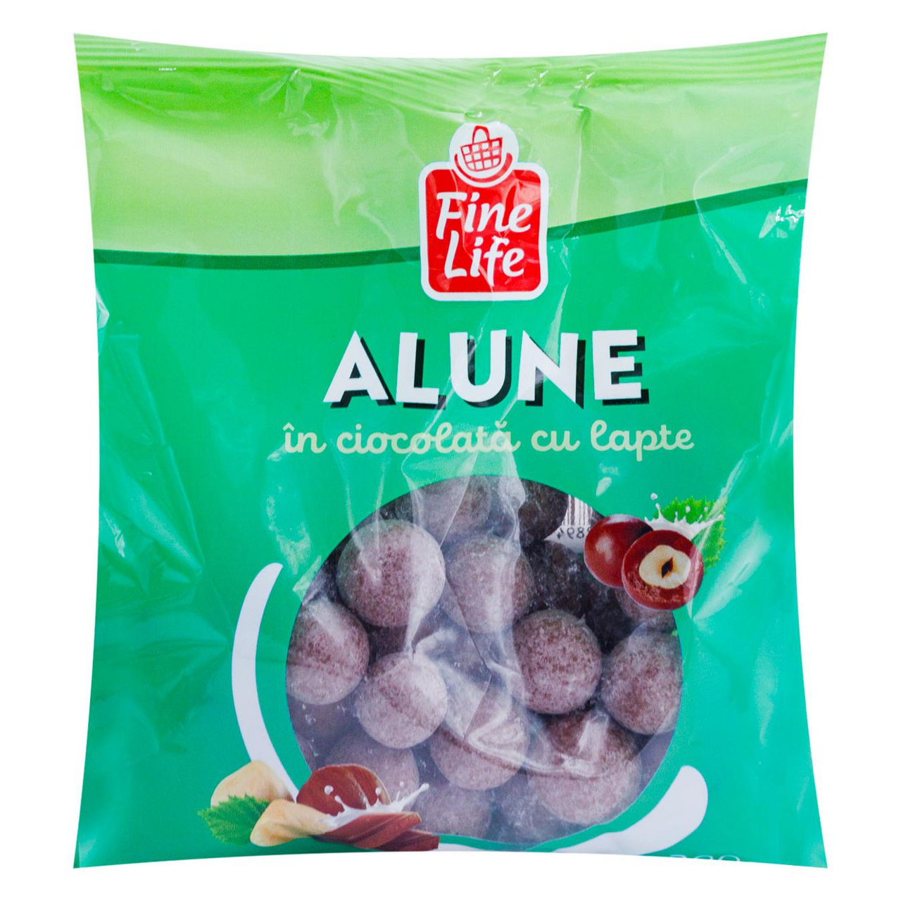 Fine Life Alune in Ciocolata cu lapte 200g