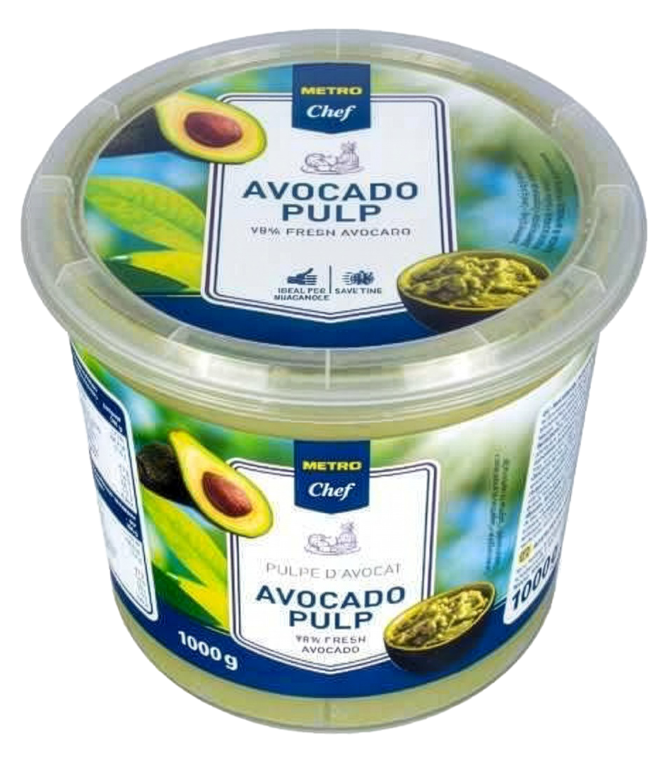 METRO Chef pulpa de avocado 1000g
