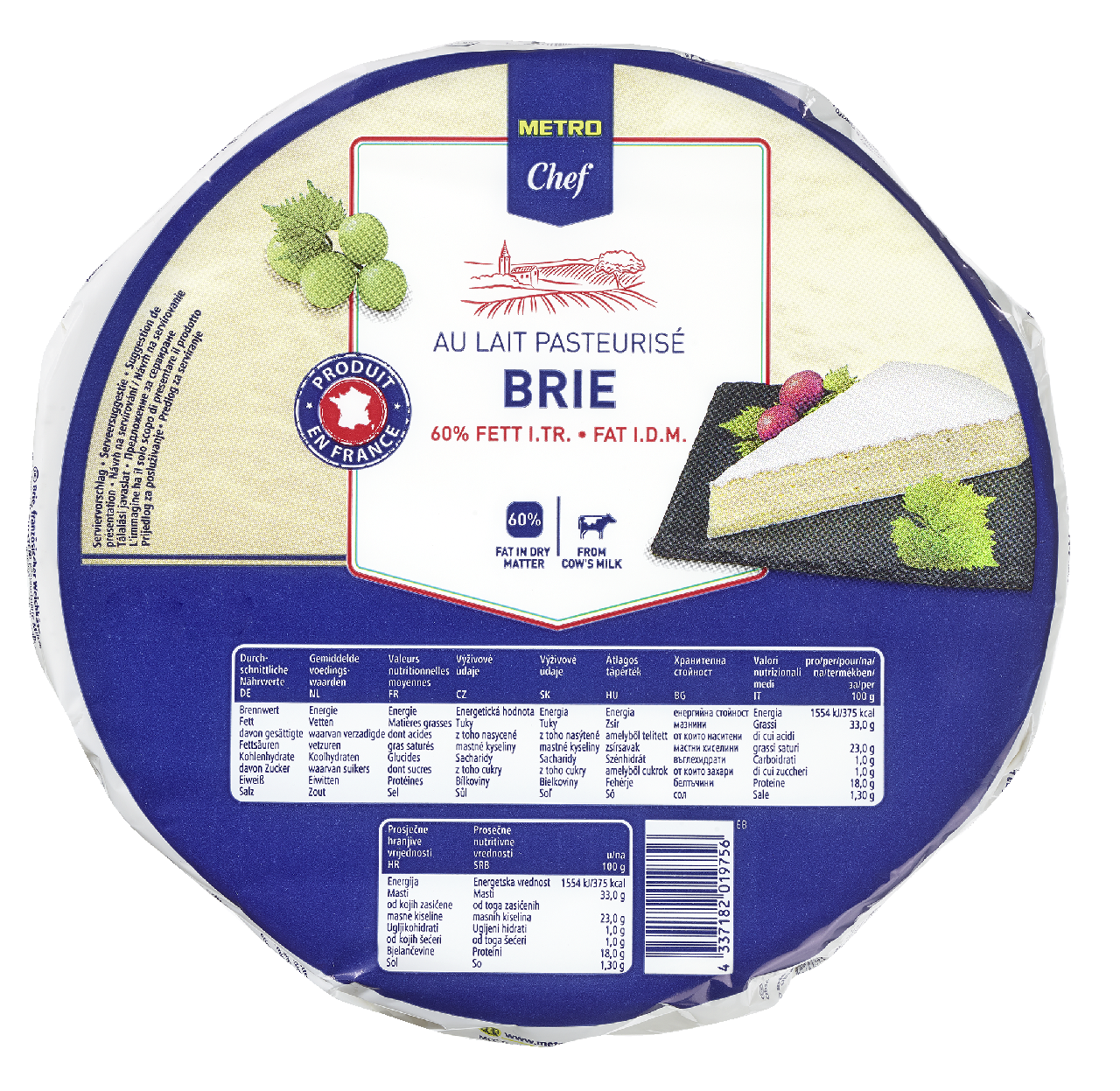 METRO Chef Cașcaval Brie la vrac