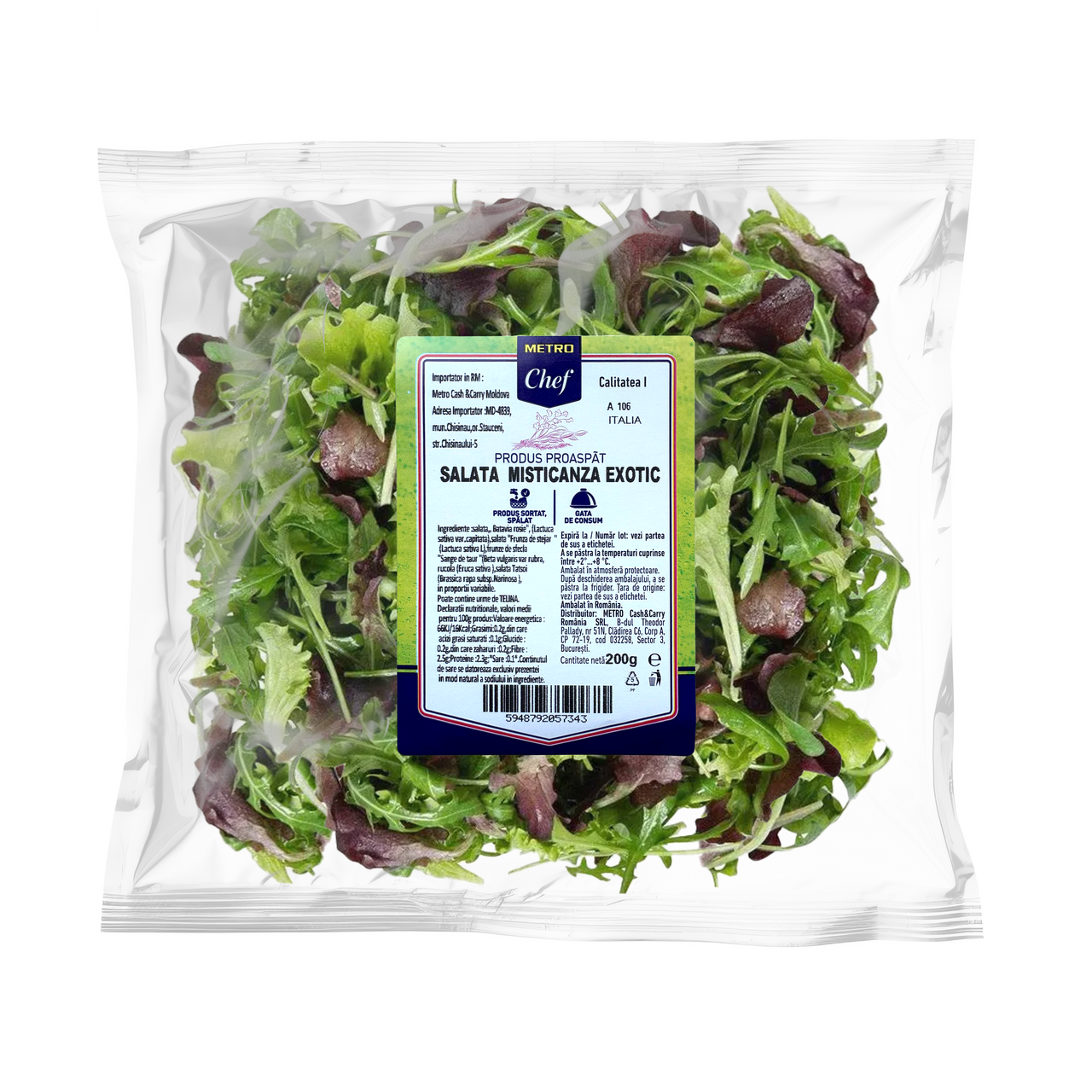 METRO Chef Salata Misticanza Exotic 200g