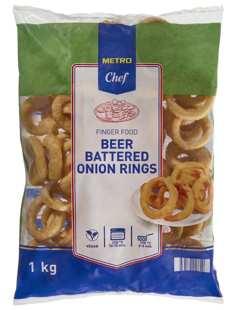 METRO Chef Inele Ceapa Pane la Bere 1kg