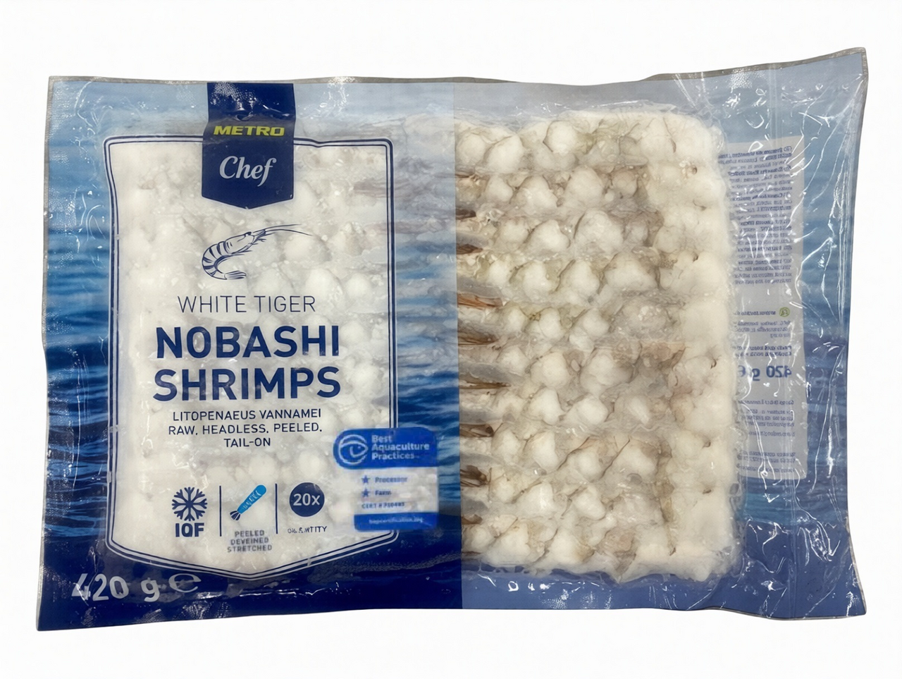 METRO Chef Creveti Nobashi Congelati 450g