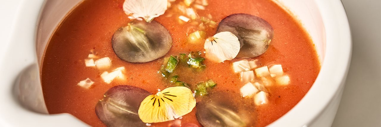 Gazpacho tradicional - Sergio Garrido Gazpacho tradicional - Sergio Garrido