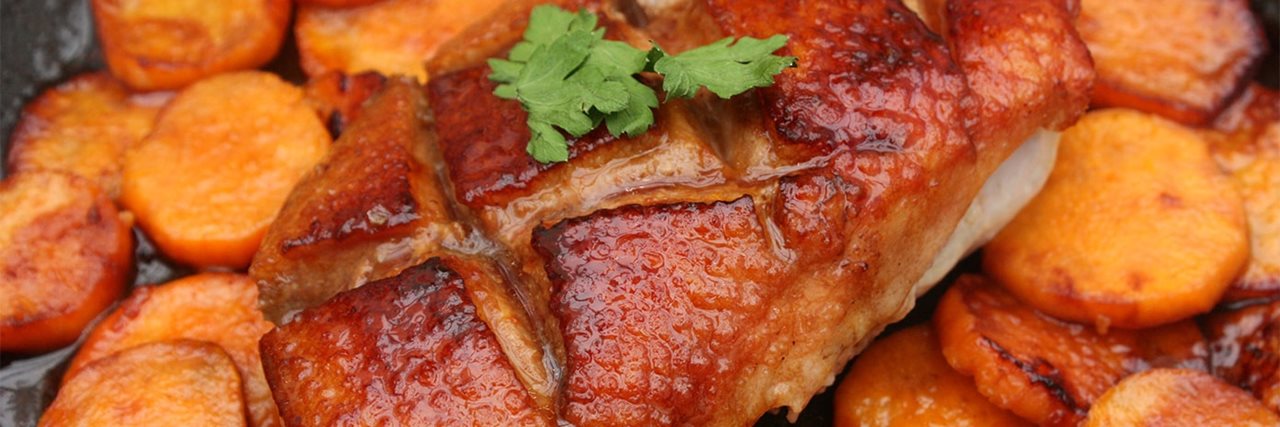 Recettes de chefs | Le magret de canard patates douces Recettes de chefs | Le magret de canard patates douces